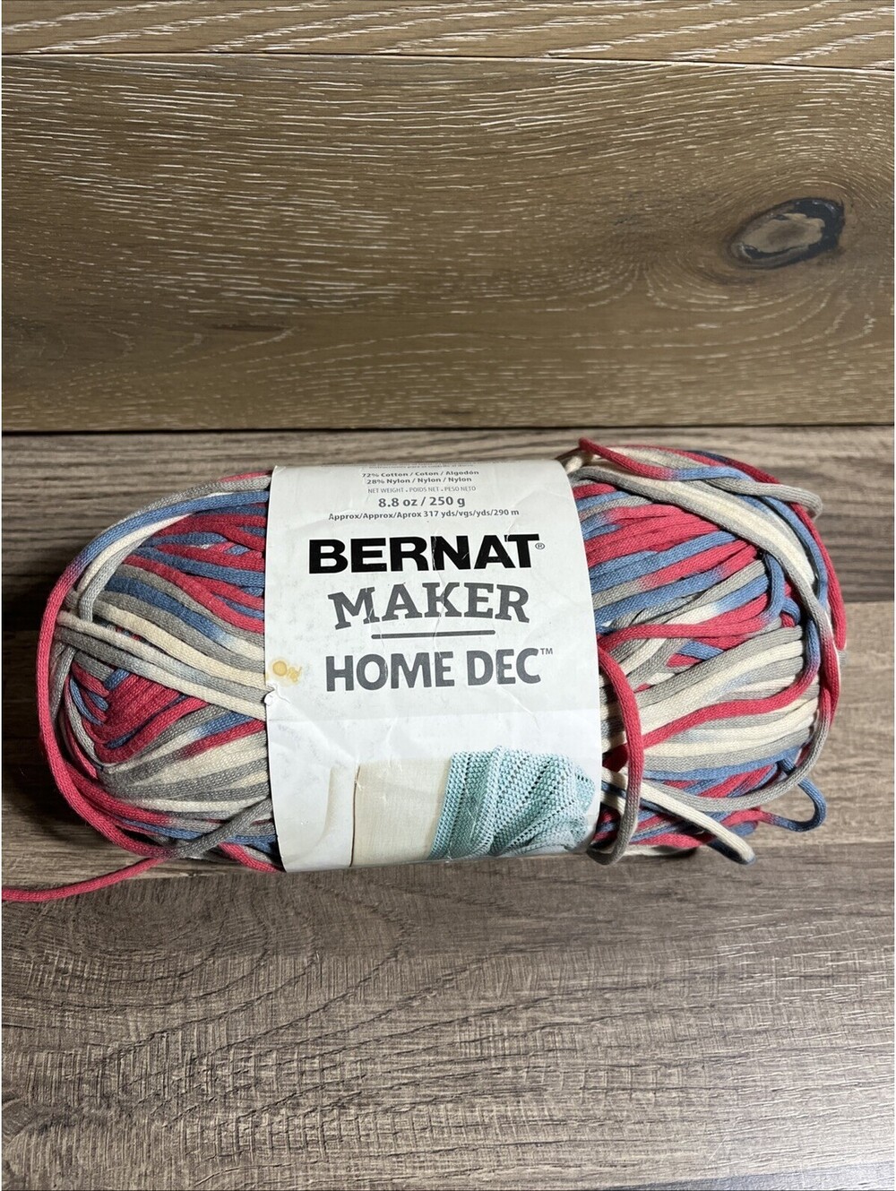 Bernat Maker Home Dec Yarn Nautical Variegate